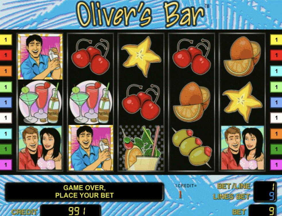 Игровой автомат «Oliver’s Bar» в игровом клубе Вулкан