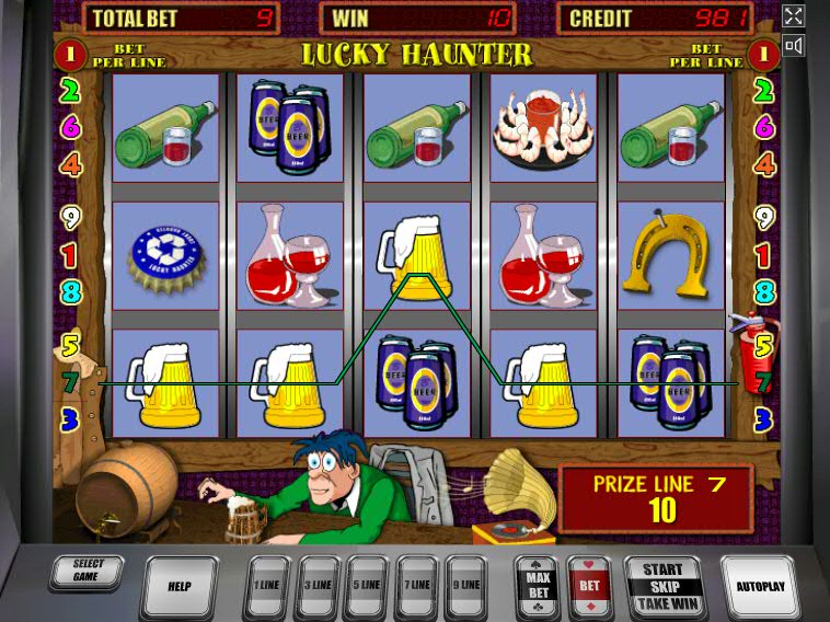 Удача с онлайн слотом «Lucky Haunter» в казино Вулкан 777